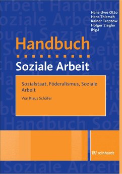 Sozialstaat, Föderalismus, Soziale Arbeit (eBook, PDF) - Schäfer, Klaus