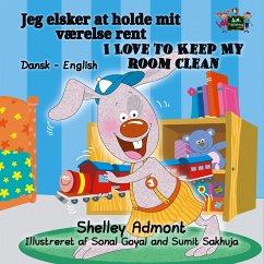 Jeg elsker at holde mit værelse rent I Love to Keep My Room Clean (eBook, ePUB) - Admont, Shelley; KidKiddos Books