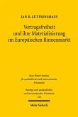 Vertragsfreiheit und ihre Materialisierung im Europäischen Binnenmarkt (eBook, PDF)