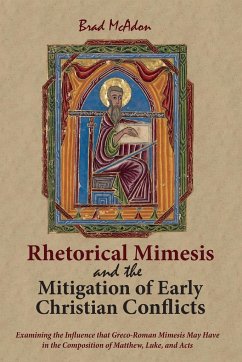 Rhetorical Mimesis and the Mitigation of Early Christian Conflicts