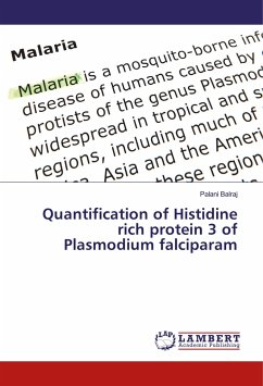 Quantification of Histidine rich protein 3 of Plasmodium falciparam