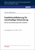 Kapitalmobilisierung für nachhaltige Entwicklung