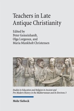 Cover Teachers in Late Antique Christianity