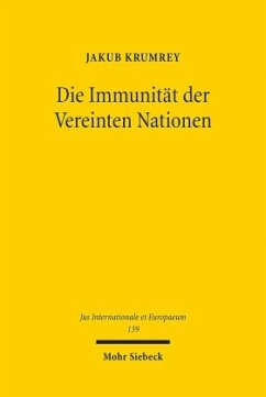 Die Immunität der Vereinten Nationen - Krumrey, Jakub