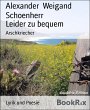 Leider zu bequem (eBook, ePUB) - Bild 1