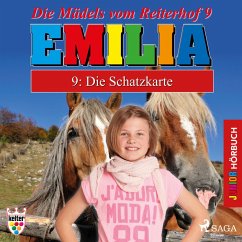 Emilia - Die Mädels vom Reiterhof, 9: Die Schatzkarte (Ungekürzt) (MP3-Download) - Schniering, Karla