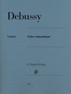 Valse romantique, Klavier zu zwei Händen - Claude Debussy - Valse romantique