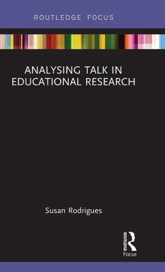 Cover Analysing Talk in Educational Research