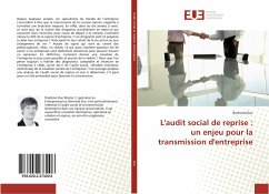 L'audit social de reprise : un enjeu pour la transmission d'entreprise - Duc, Bertrand