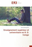 Enseignement supérieur et universitaire en R. D. Congo