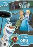 Disney Karlar Ülkesi - Olafin Isi Boya Oku Yapistir
