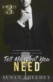 Tell Me What You Need (eBook, ePUB)