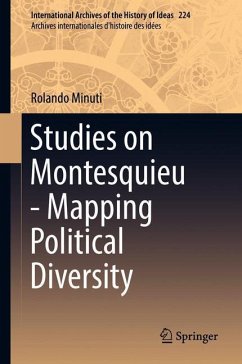 Studies on Montesquieu - Mapping Political Diversity - Minuti, Rolando