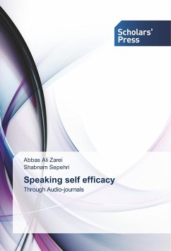 Speaking self efficacy - Zarei, Abbas Ali;Sepehri, Shabnam