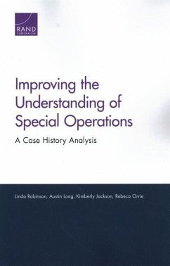 Improving the Understanding of Special Operations - Robinson, Linda; Long, Austin; Jackson, Kimberly