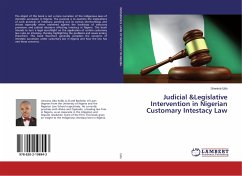Judicial &Legislative Intervention in Nigerian Customary Intestacy Law