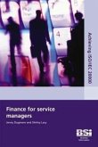 Finance for Service Managers