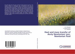 Heat and mass transfer of dusty Newtonian/ non-Newtonian fluid