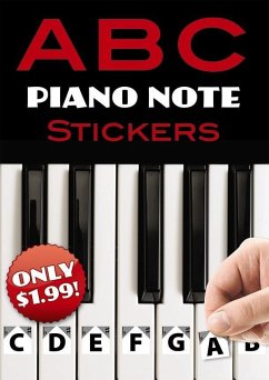 A B C Piano Note Stickers - Inc., Dover Publications,