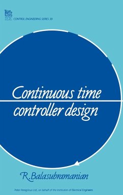 Continuous Time Controller Design - Balasubramanian, R.