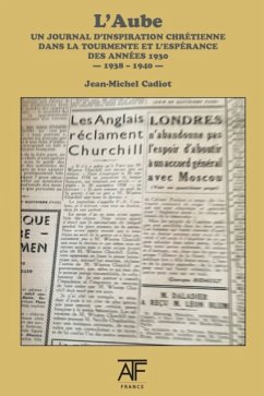 Cover L'Aube 1938-1940