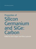 Properties of Silicon Germanium and Sige: Carbon