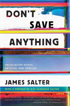 Don't Save Anything - Salter, James