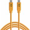 Tether Tools USB-C zu USB-C 4,60m orange - Bild 1