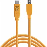 Tether Tools USB-C zu 2.0 Micro- B 5-Pin 4,60m orange