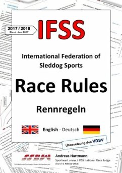 IFSS Race Rules - Rennregeln 2017/2018 - Hartmann, Andreas
