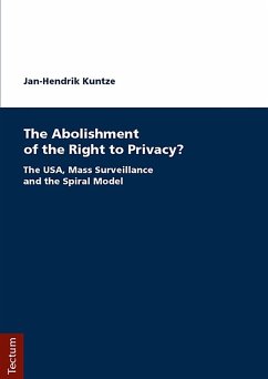 Cover The Abolishment of the Right to Privacy? (eBook, PDF)