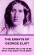 The Essays of George Eliot (eBook, ePUB) - Bild 1