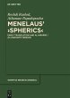 Menelaus' >Spherics< (eBook, ePUB) - Bild 1
