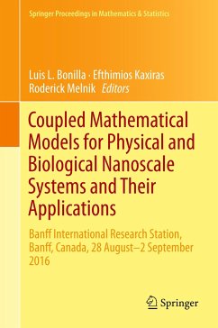 Coupled Mathematical Models for Physical and Biological Nanoscale Systems and Their Applications