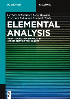 Elemental Analysis - Schlemmer, Gerhard;Balcaen, Lieve;Todolí, José Luis