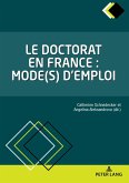 Le doctorat en France : mode(s) d'emploi (eBook, ePUB)
