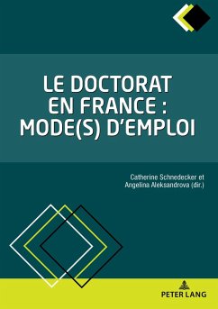 Cover Le doctorat en France : mode(s) d'emploi (eBook, ePUB)