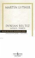 Doksan Bes Tez - Luther, Martin