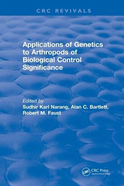 Applications of Genetics to Arthropods of Biological Control Significance (eBook, PDF) - Narang, Sudhir Karl