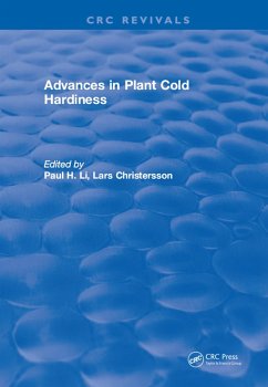 Advances in Plant Cold Hardiness (eBook, PDF) - Li, Paul H.