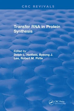 Transfer RNA in Protein Synthesis (eBook, PDF) - Hatfield, Dolph L.