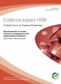 Developments in human resource management and organizational behavior (eBook, PDF)
