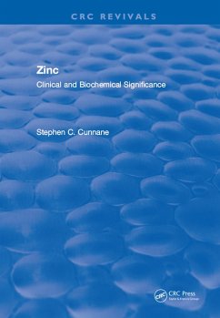Cover Zinc Clinical and Biochemical Significance (eBook, PDF)