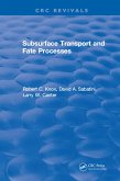 Subsurface Transport and Fate Processes (eBook, ePUB)