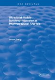 Ultraviolet-Visible Spectrophotometry in Pharmaceutical Analysis (eBook, PDF)
