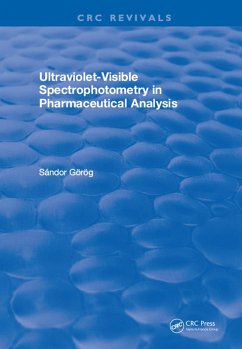 Cover Ultraviolet-Visible Spectrophotometry in Pharmaceutical Analysis (eBook, PDF)