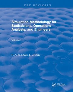 Simulation Methodology for Statisticians, Operations Analysts, and Engineers (1988) (eBook, ePUB) - Lewis, P. W. A.; McKenzie, Ed