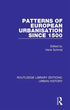 Cover Patterns of European Urbanisation Since 1500 (eBook, PDF)
