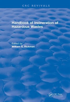 Cover Handbook of Incineration of Hazardous Wastes (1991) (eBook, PDF)
