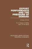 Export Performance and the Pressure of Demand (eBook, ePUB)